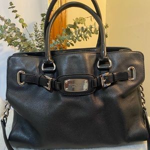 Black crossbody bag.